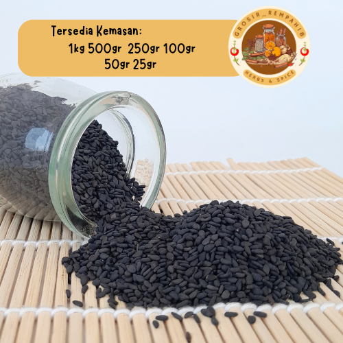 

Wijen hitam sangrai / black sesame seed