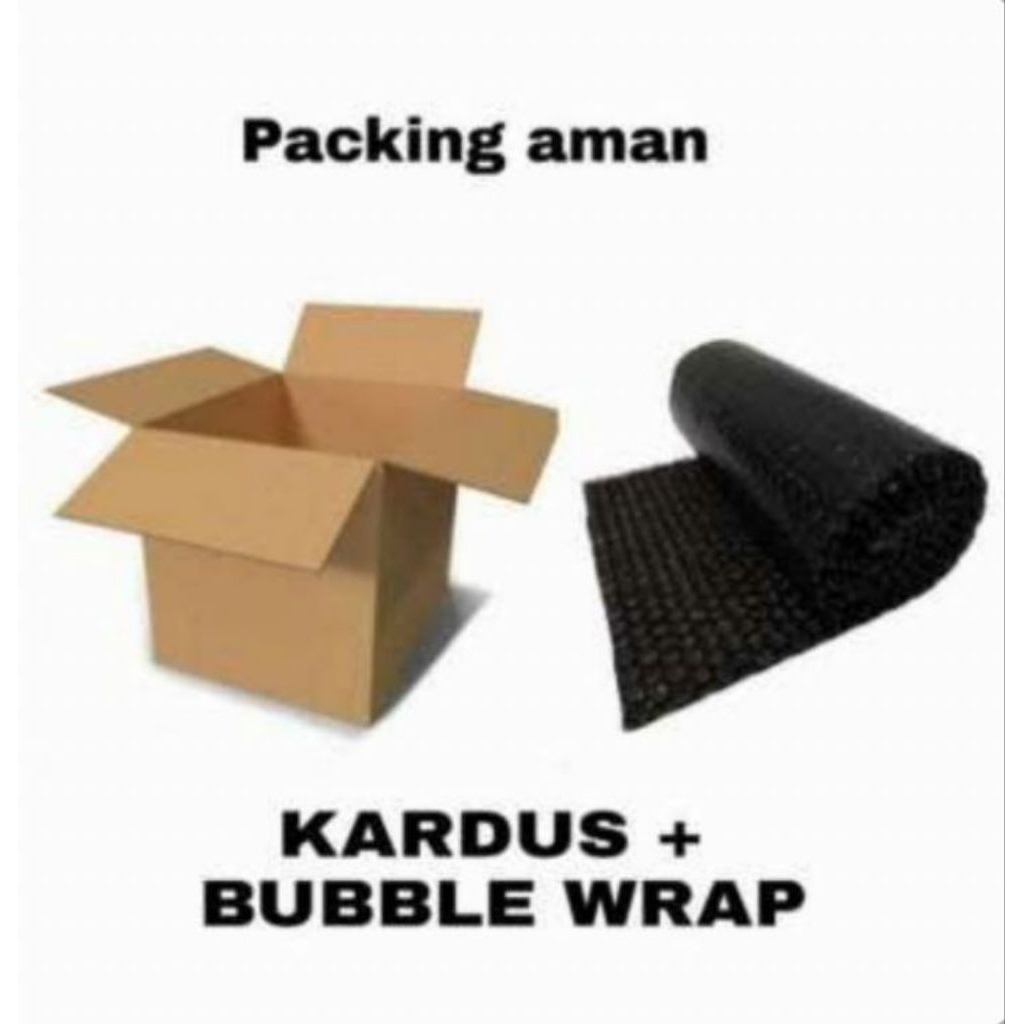

TAMBAHAN KARDUS SEDANG + BUBBLE WRAP