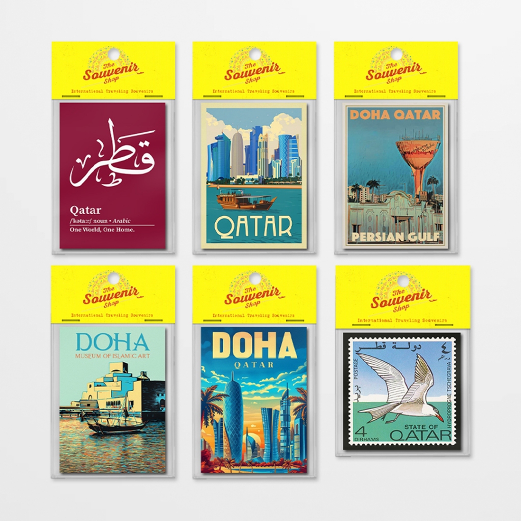 [READY STOCK] Magnet Tempelan Kulkas Souvenir Oleh Oleh Qatar