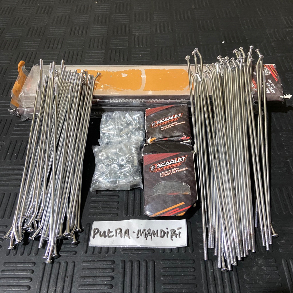 Jari-Jari Depan+Belakang Rx King RXK RX New Ring 18