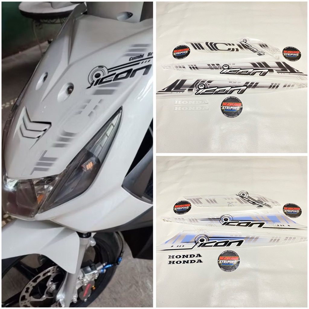 Striping icon cyber beat karbu transparan