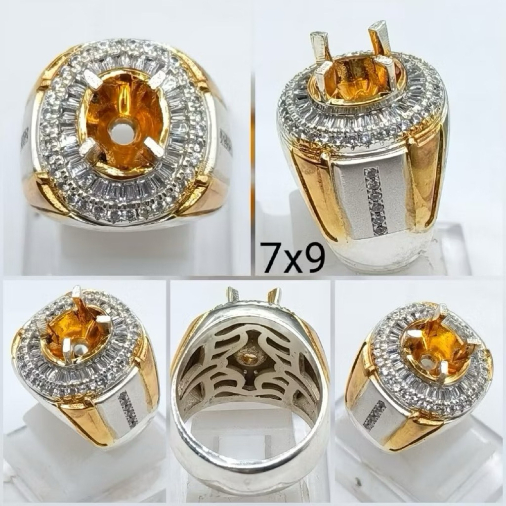 Ring Alpaka Tepper Doff Kombinasi