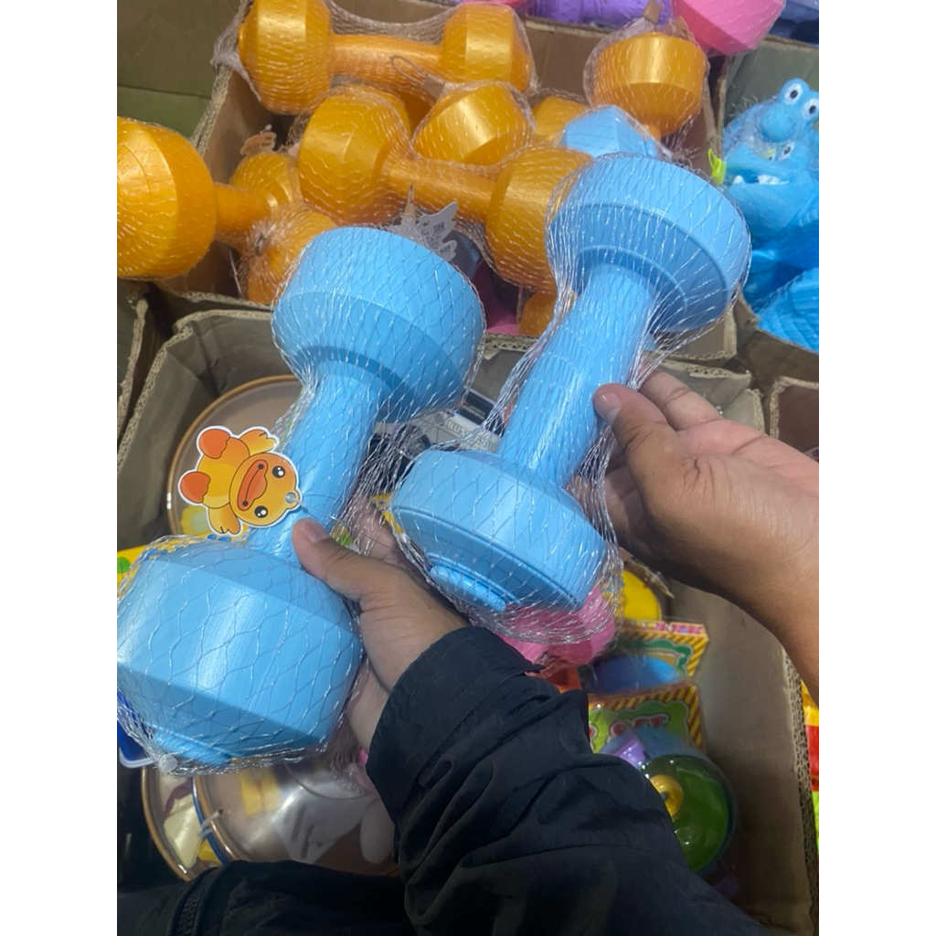 Alat Olahraga Barbel Berat Bisa Di Sesuaikan - Barbel Angkat Beban