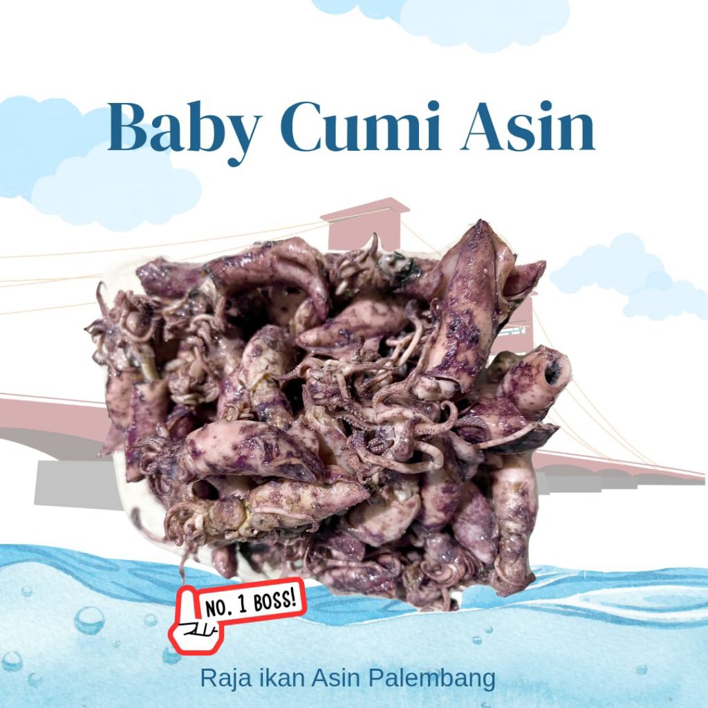 

Ikan Asin Cumi Baby Super Cumi Asin Baby Rebus Sotong Ukuran Kecil Sambal Cumi