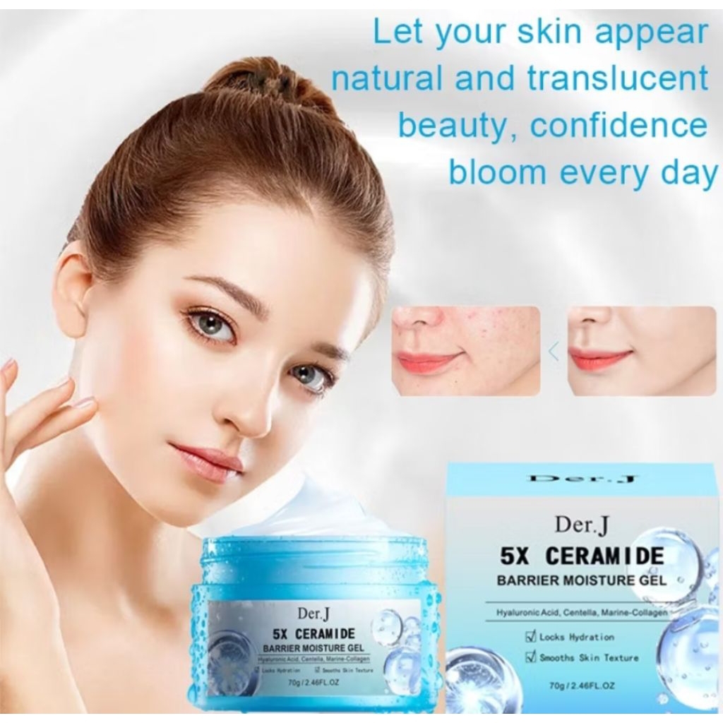 5x Ceramide Moisturizer Gel/Moisturizer Gel/Barrier  Moisturizer Gel/Moisturizer Anti Aging/ Moistur