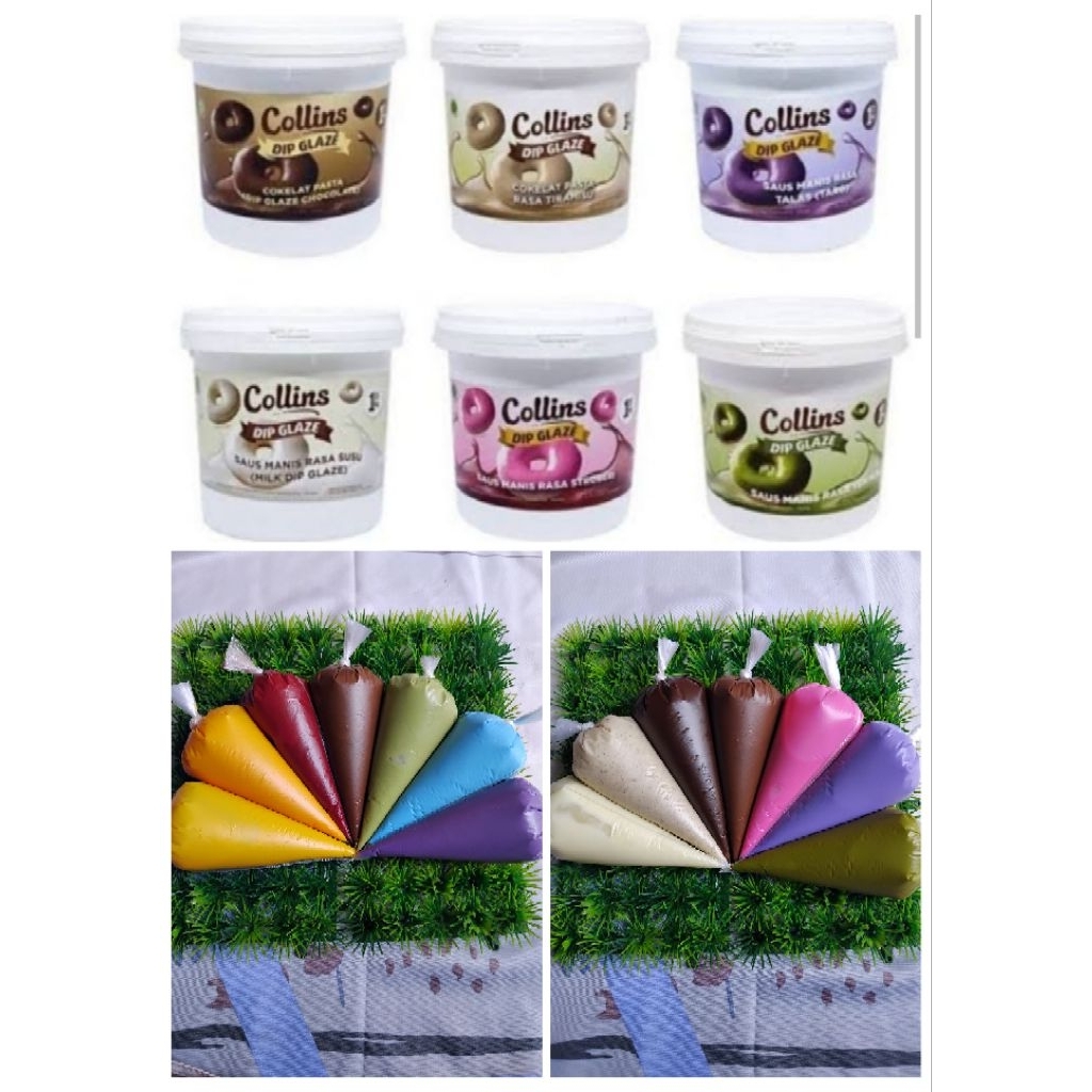 

EXTRA TOPPING GLAZE Collins topping donut PREMIUM