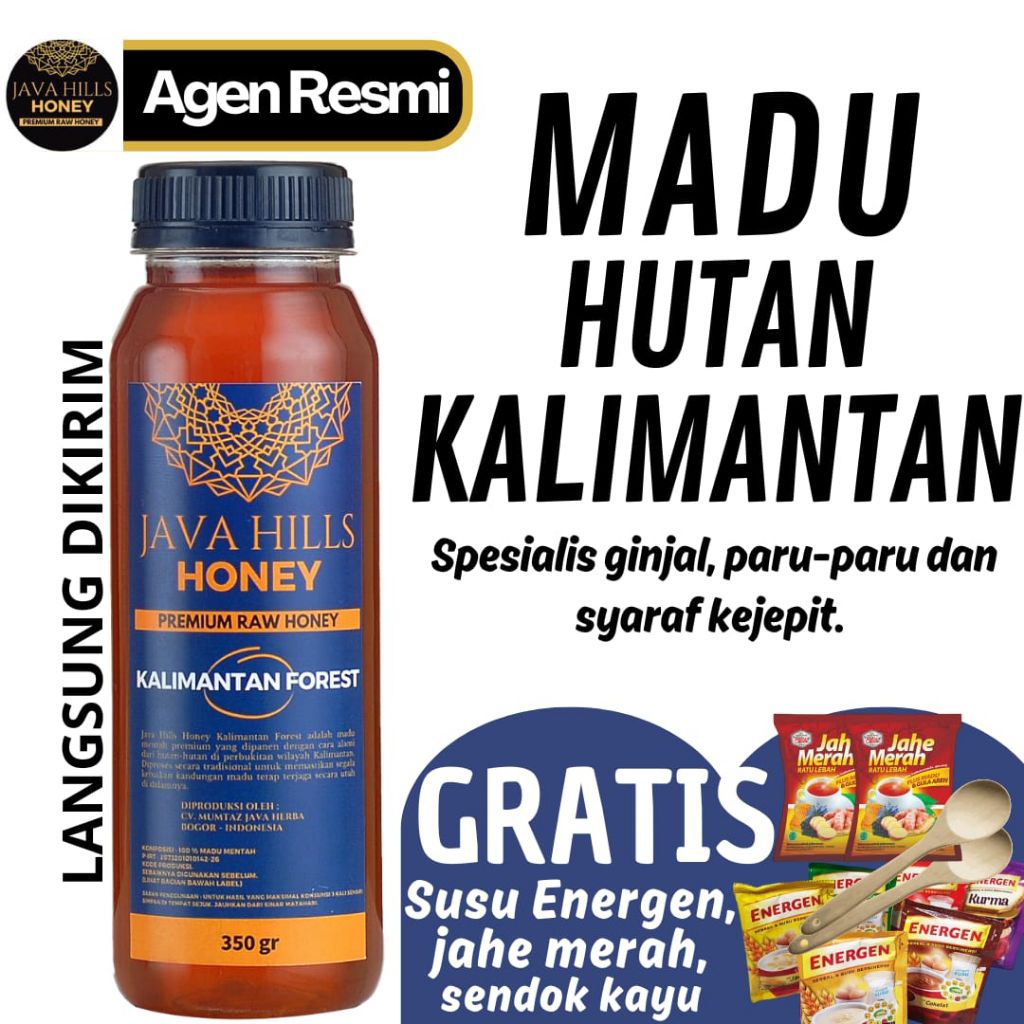 

JAVA HILLS HONEY MADU KALIMANTAN - GINJAL, KENCING BATU, LEMAH SYAHWAT, ANTI AGING, PROMIL