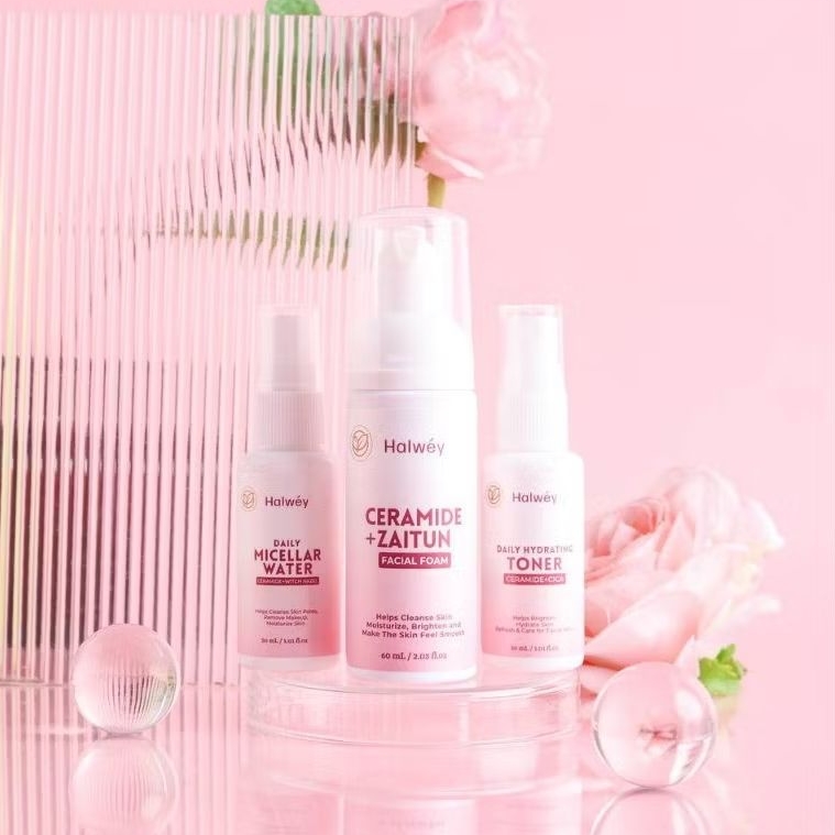 Halwey New Paket Kit Skincare CERAMIDE Series