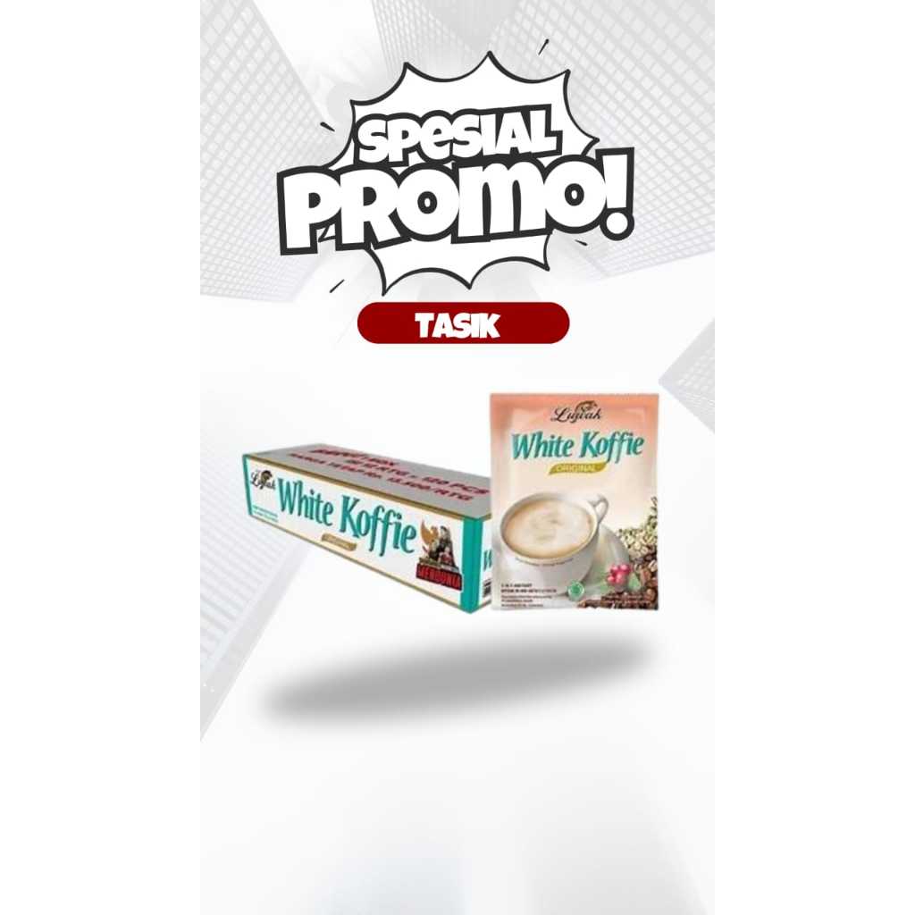 

KOPI LUWAK WHITE COFFE1DUS/ 12Renceng