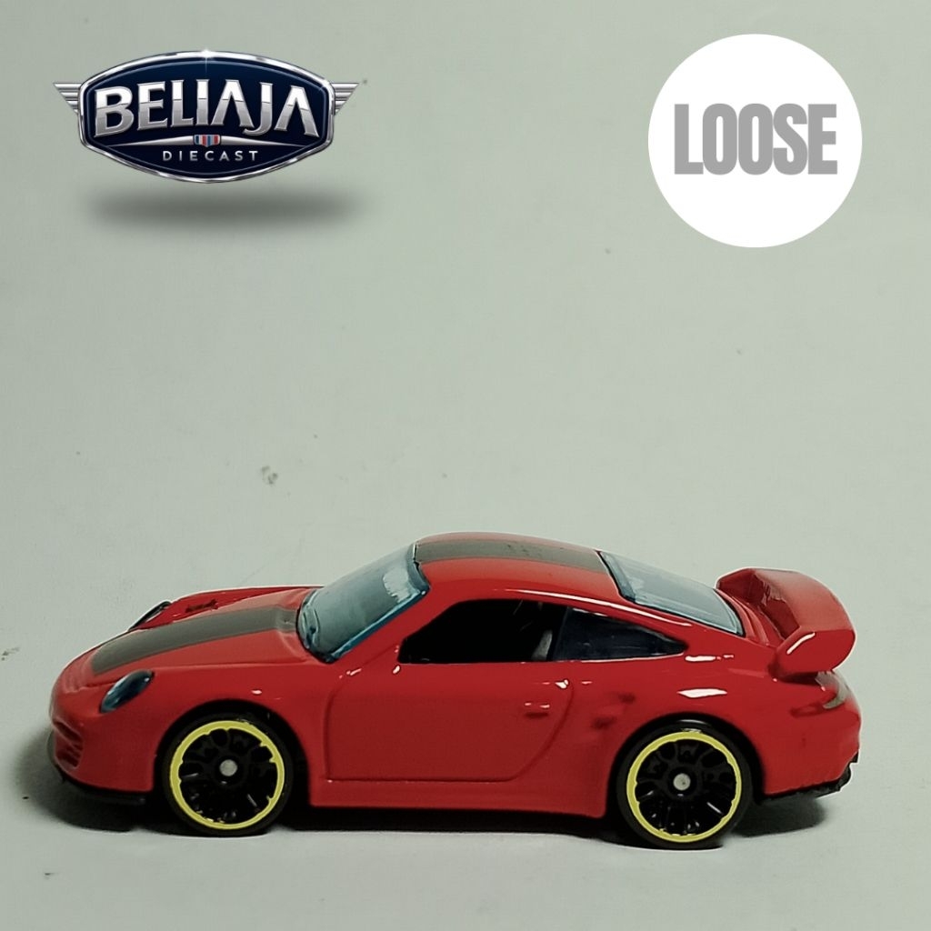 HOT WHEELS PORSCHE 911 GT2 RED LOOSE