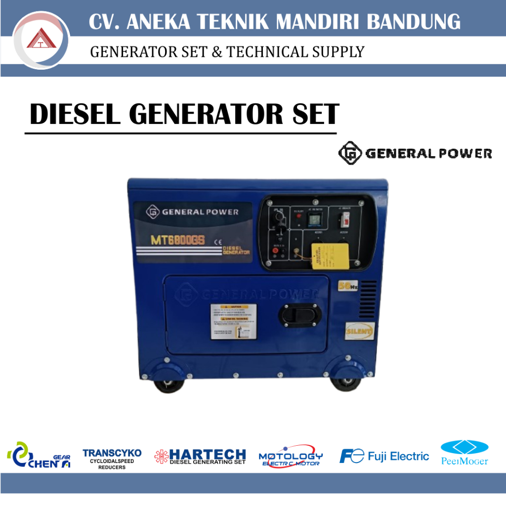 GENERAL POWER / GENSET DIESEL SILENT TYPE / GENSET DIESEL GENERAL POWER / GENSET SOLAR / GENSET MURA