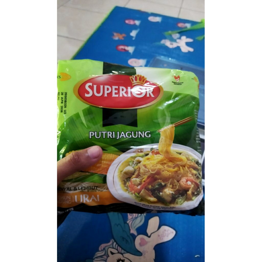 

mie superior putri jagung kemasan 360 gr
