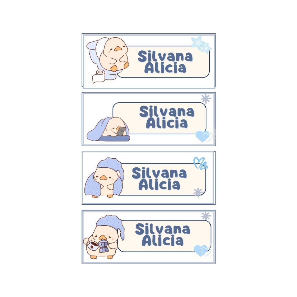 

Dapat 80pc!! TERMURAH LABEL STICKER CUTE