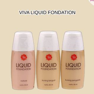 Viva Liquid Foundation Alas Bedak Viva / Bedak Viva Cair