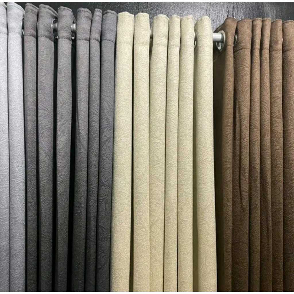 Gorden Blackout Import Tebal Zia Serat Akar