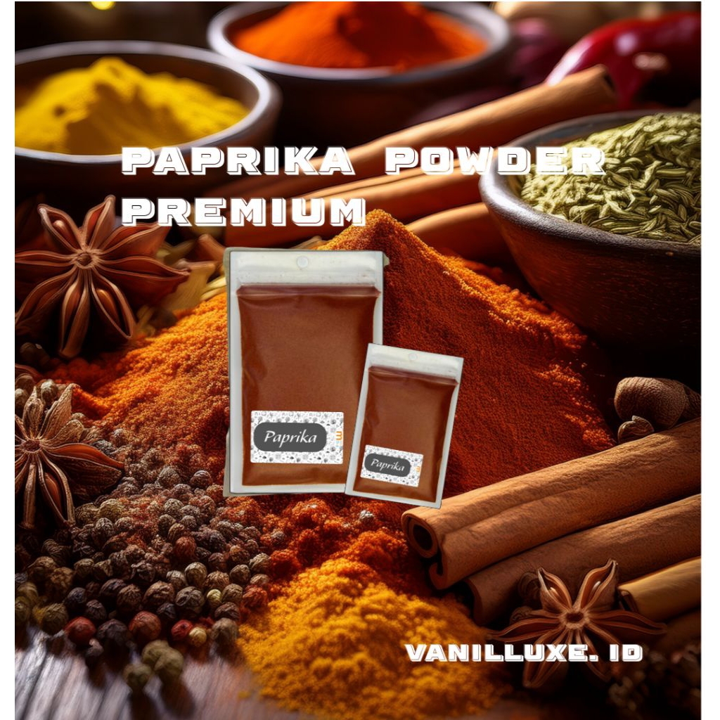 

Paprika powder/bubuk premiun 100%halal