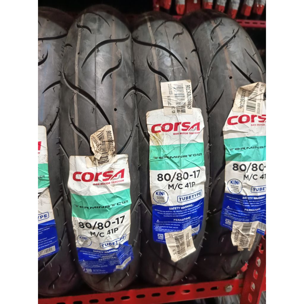 CORSA TERMINATOR 80/80, 80/90-17 TUBETYPE