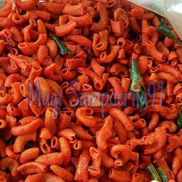 

1kg- MAKARONI PIPA PEDAS DAUN JERUK