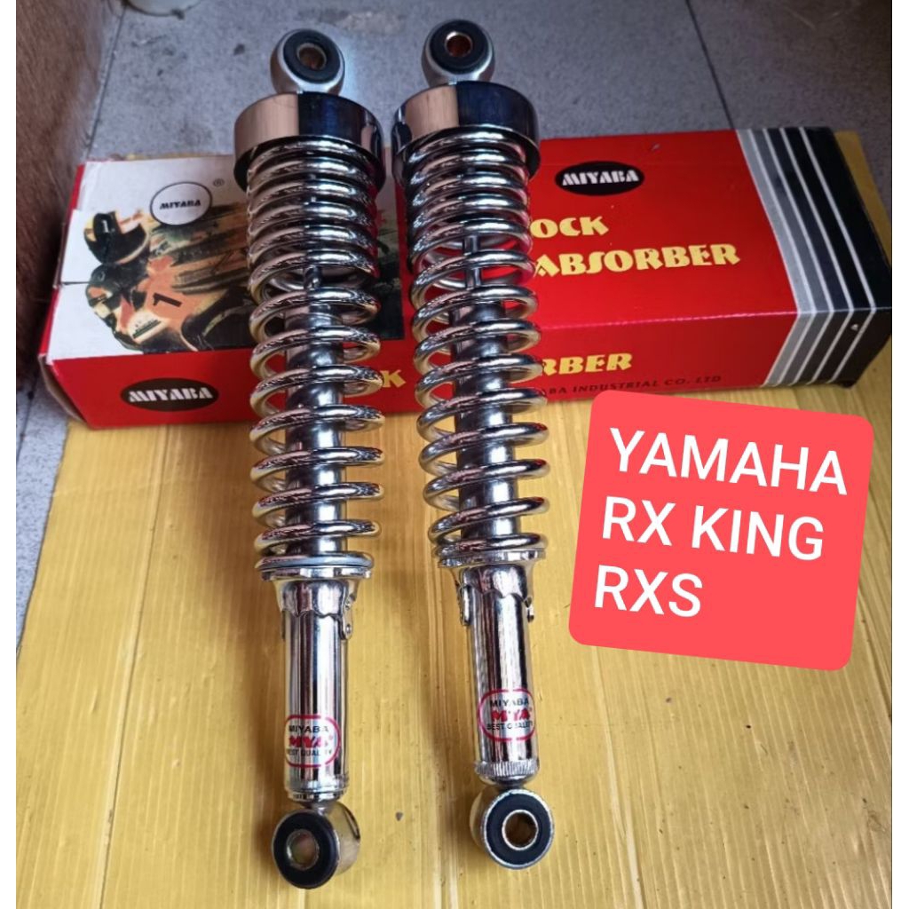 shock shok  belakang Yamaha RXS RX Special RX King Rxking RX 125 RXZ YT 115 RX 100  pnp DT 100 GTO K