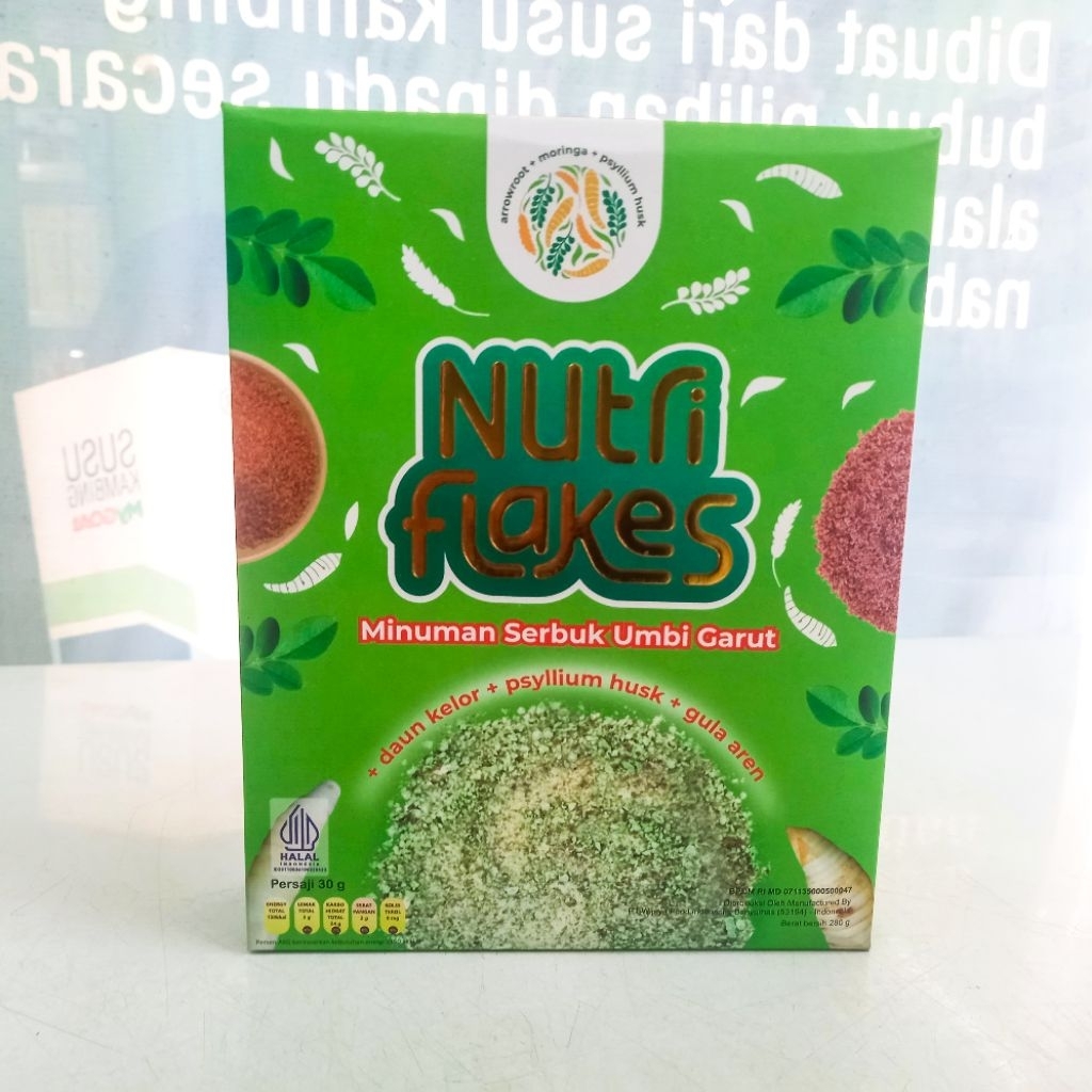 

NUTRIFLEK Sereal Umbi Garut Membantu Meredakan Asam Lambung 1 Box - 1 Box