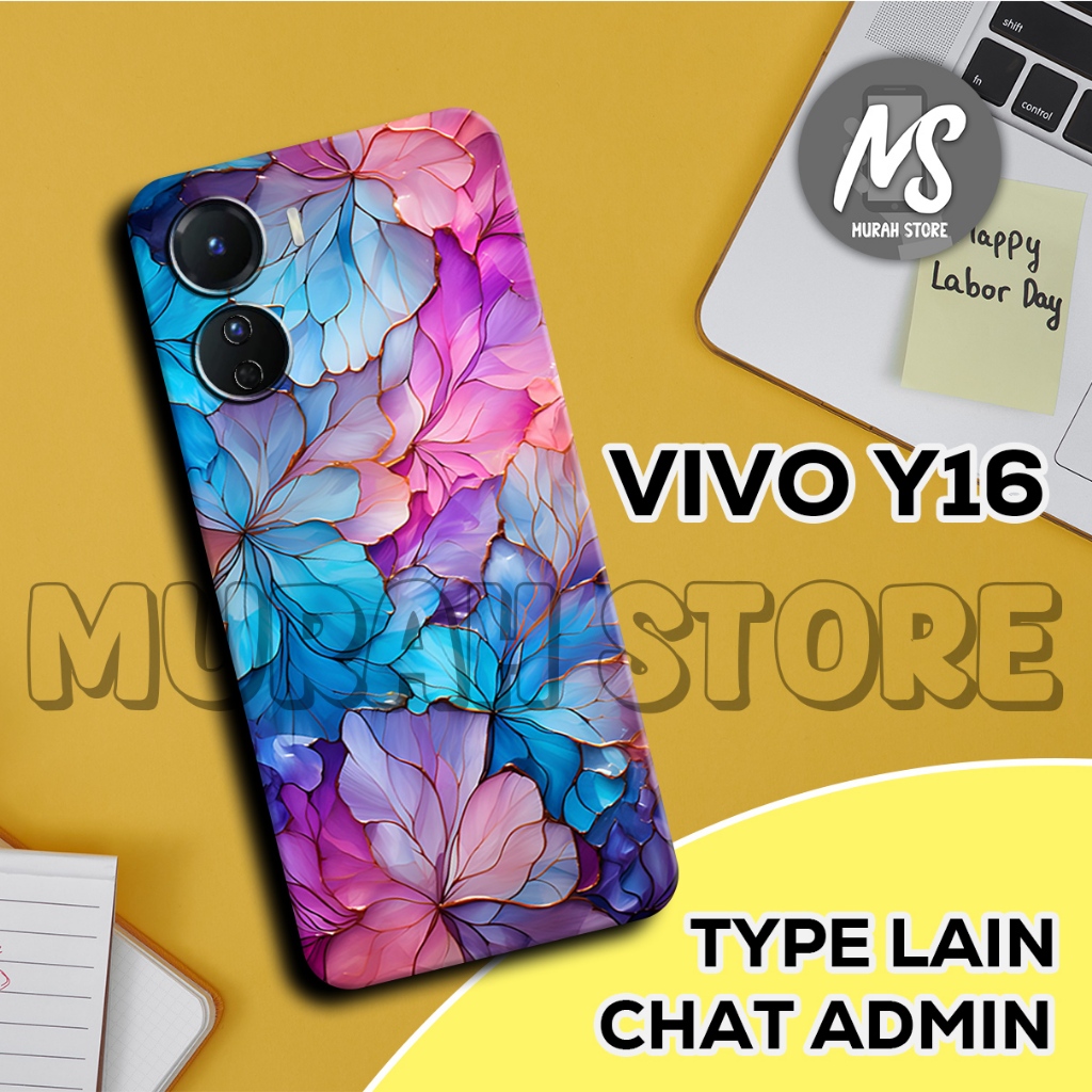 Softcase Karet VIVO Y16/MS21/Motif MOZAIK/Case VIVO Y16/Silikon VIVO Y16