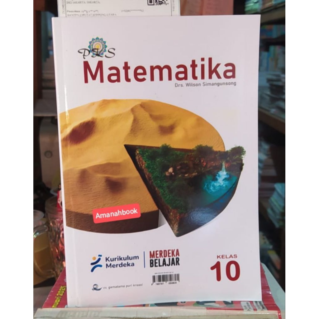 Buku PKS Matematika SMA Kelas 10 X  Kurikulum Merdeka