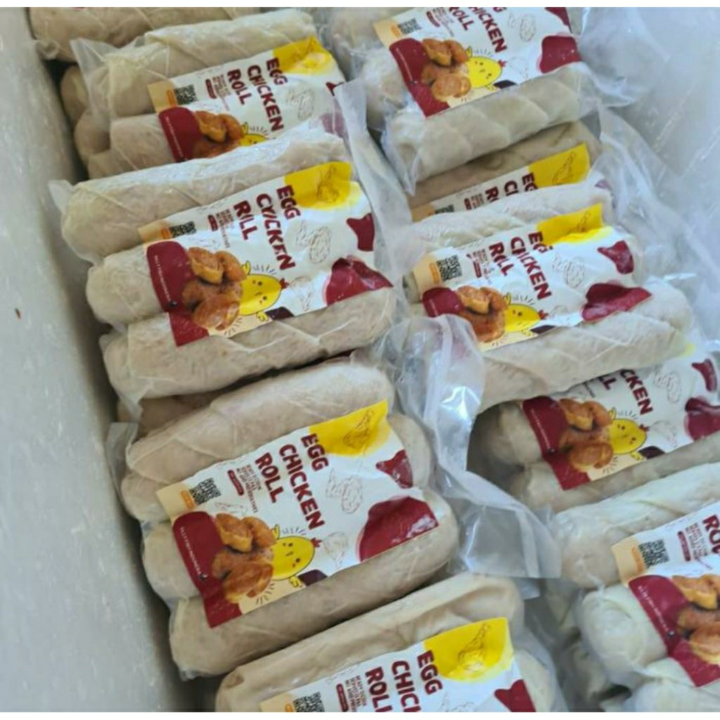 

egg chicken roll