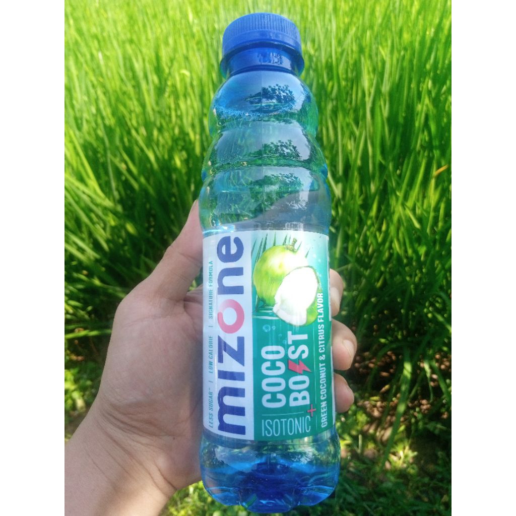 

Mizone coco Bost//minuman isotonik//minuman penyegar//