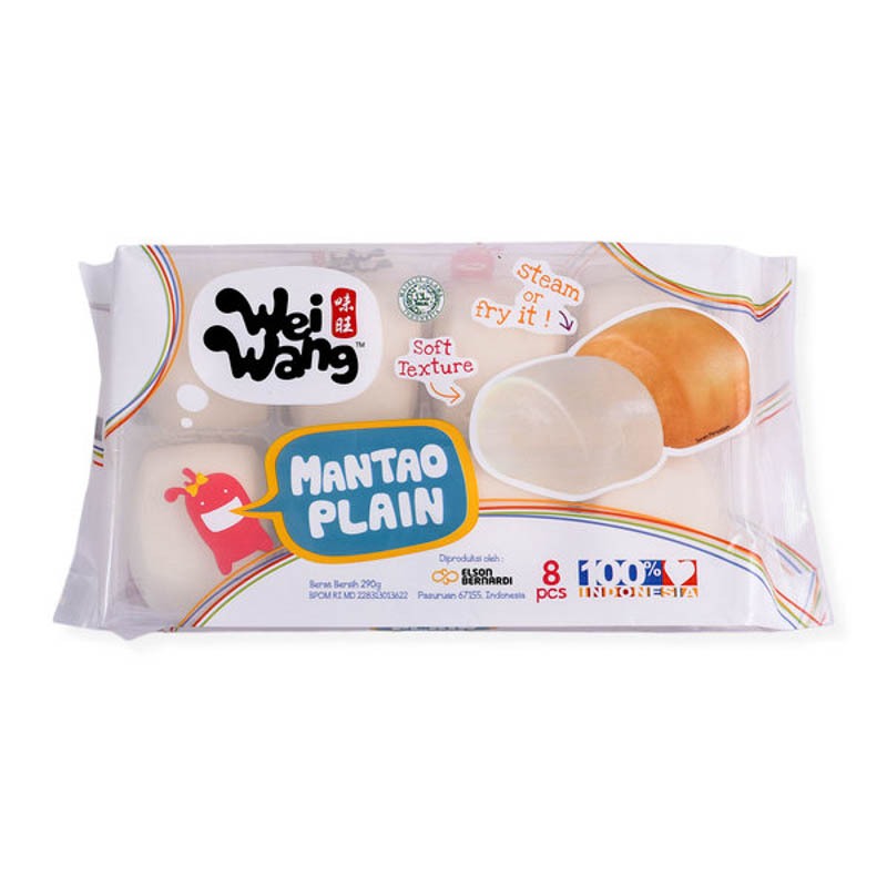 

WEI WANG MANTAO PLAIN MANTOU isi 8 WEIWANG