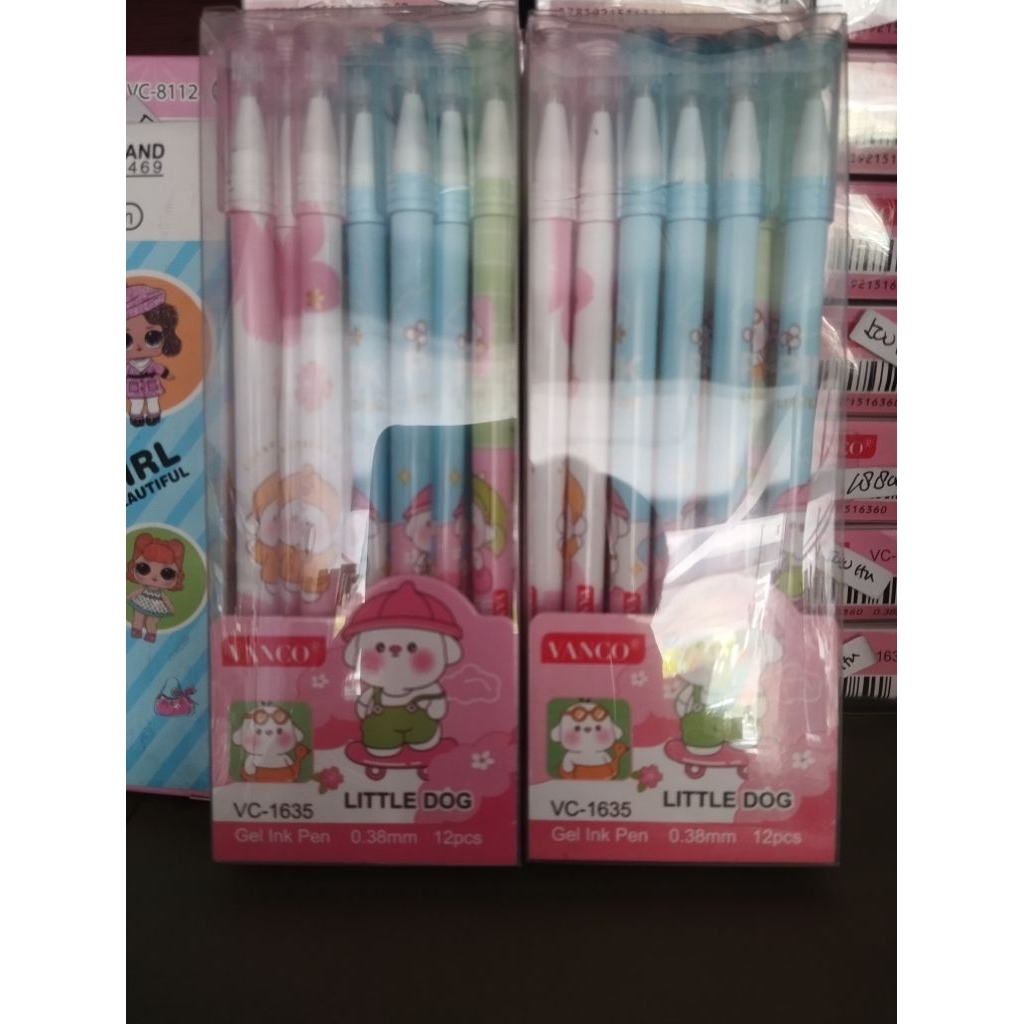 

pulpen gel ink Vanco fancy