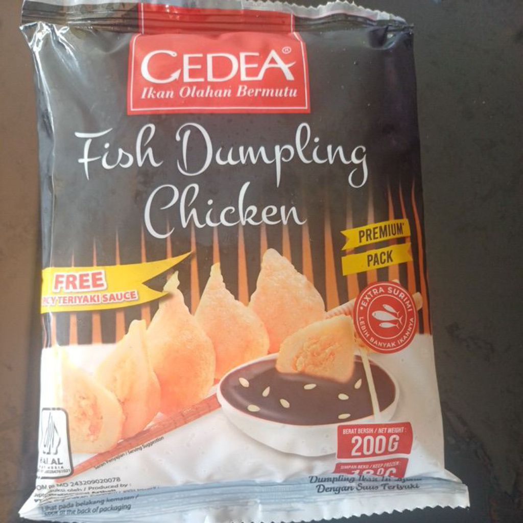 

Cedea fish dumpling chicken 200 gr
