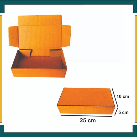 

(10pcs) Box Hampers Kemasan Kado Hadiah Souvenir Box Kado 25x10x5 Motif Coklat Polos