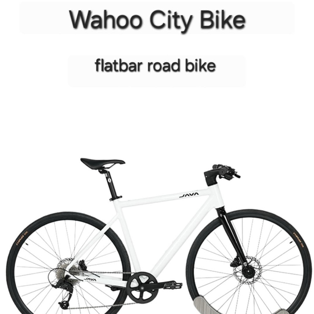 700C Java hybrid wahoo city bike 9Sp ltwoo a5 hydro brake alloy frame fork