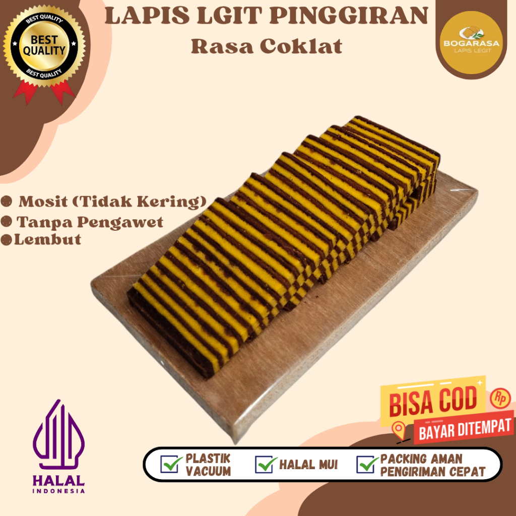 

Lapis Legit Pinggiran Wisman Premium Lapis Legit Rasa Cokelat