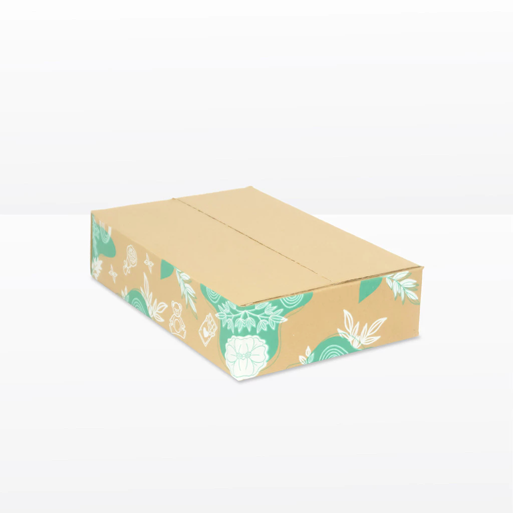 

5 Pcs Box Die Cut Ukuran 44x29x10cm Kemasan Hampers Gift Kado Tosca Coklat
