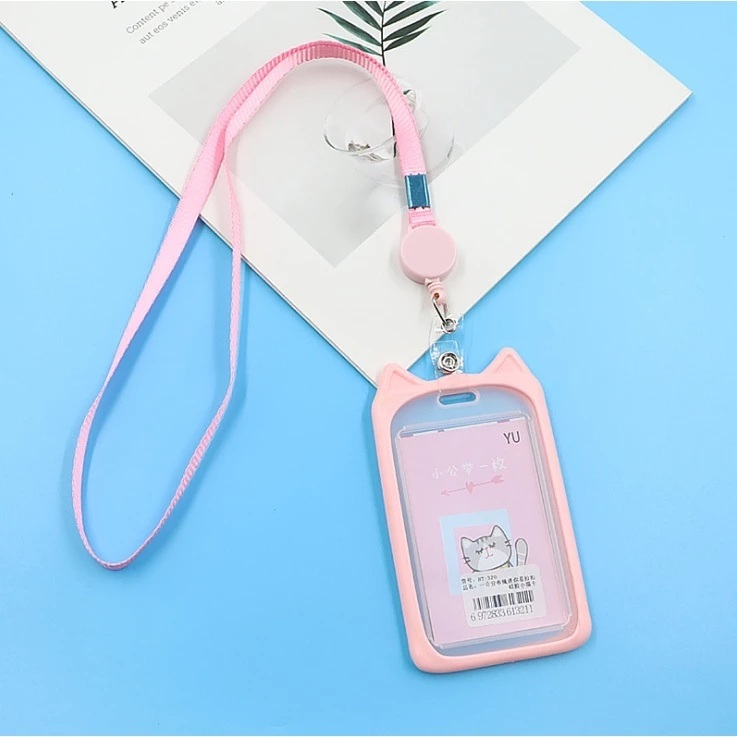 

Gantungan kartu / name tag motif binatang cute