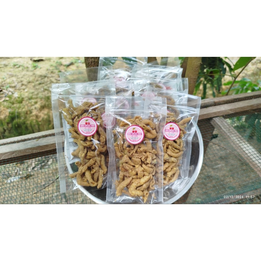 

usus krispi haji rojali 50g free saus