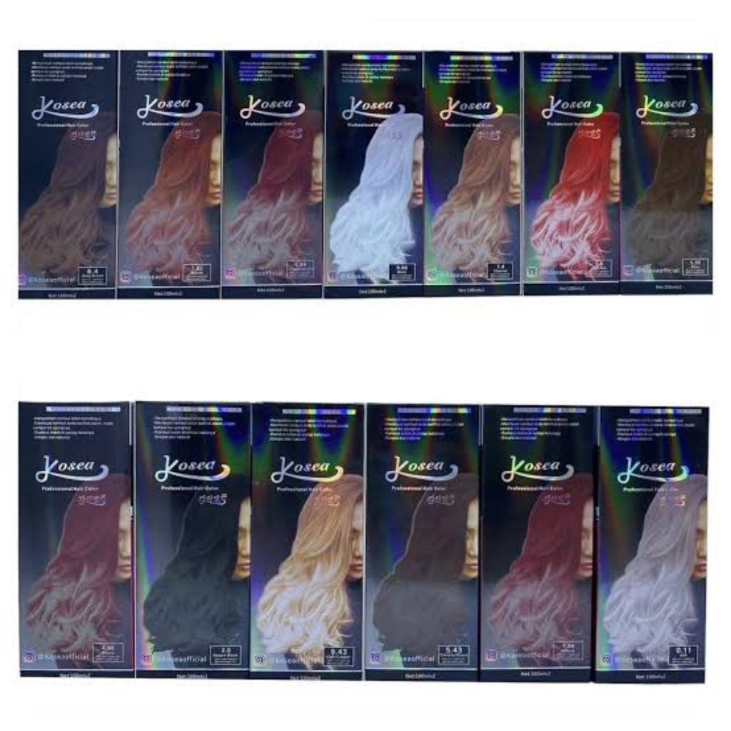 Kosea Professional Hair Color - Pewarna Rambut Kosea