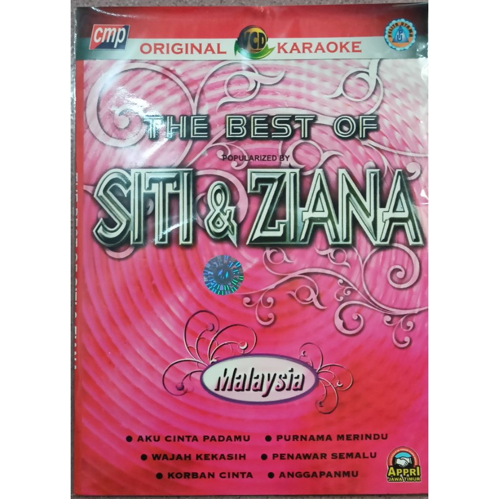 VCD original the best of Siti Nurhaliza & ziana zain