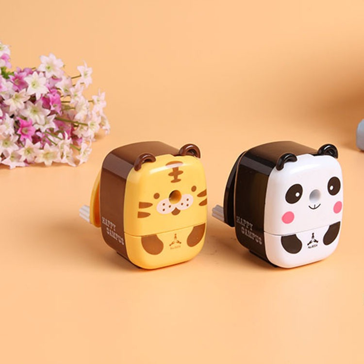 

Serutan Meja Karakter Animal Lucu / Rautan Putar Mini Hewan Panda