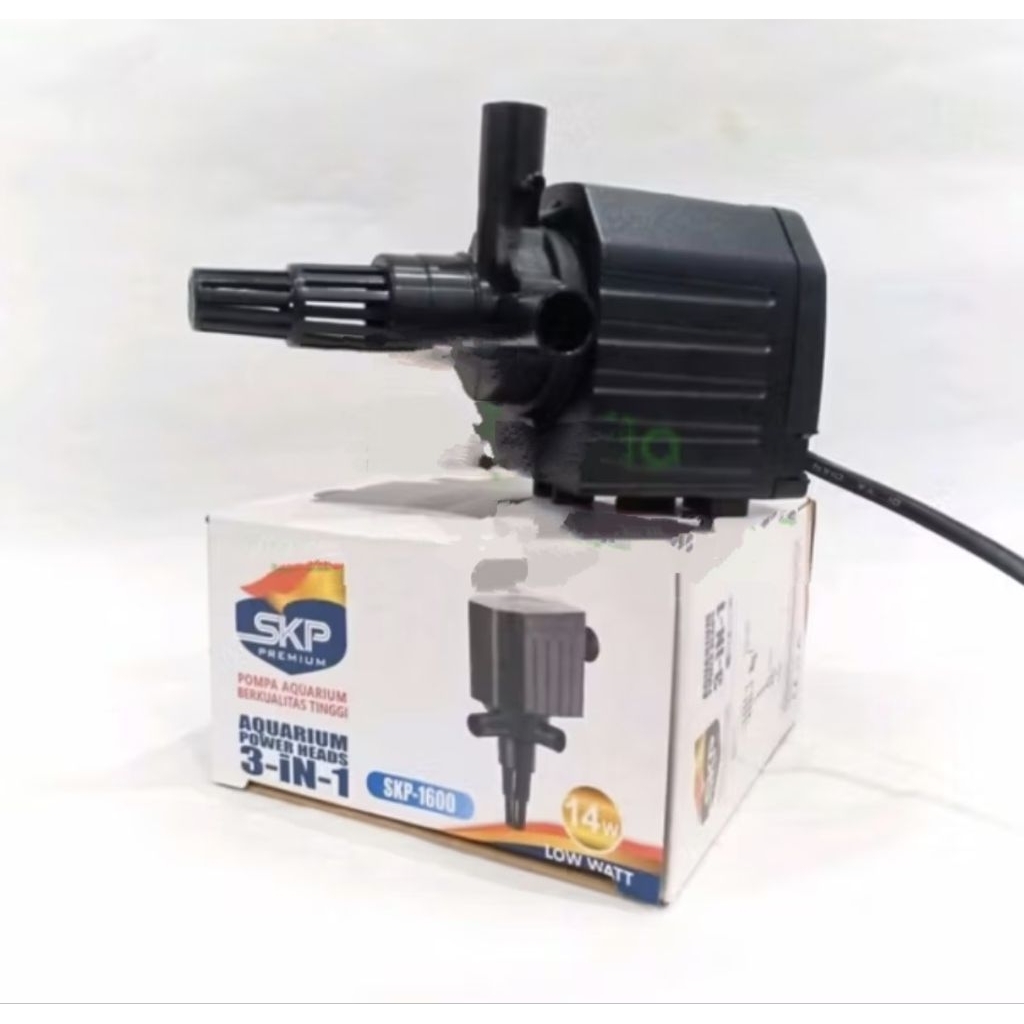 Pompa Aquarium Power Heads Filter Celup SAKKAI PRO SKP 1600 14 Watt