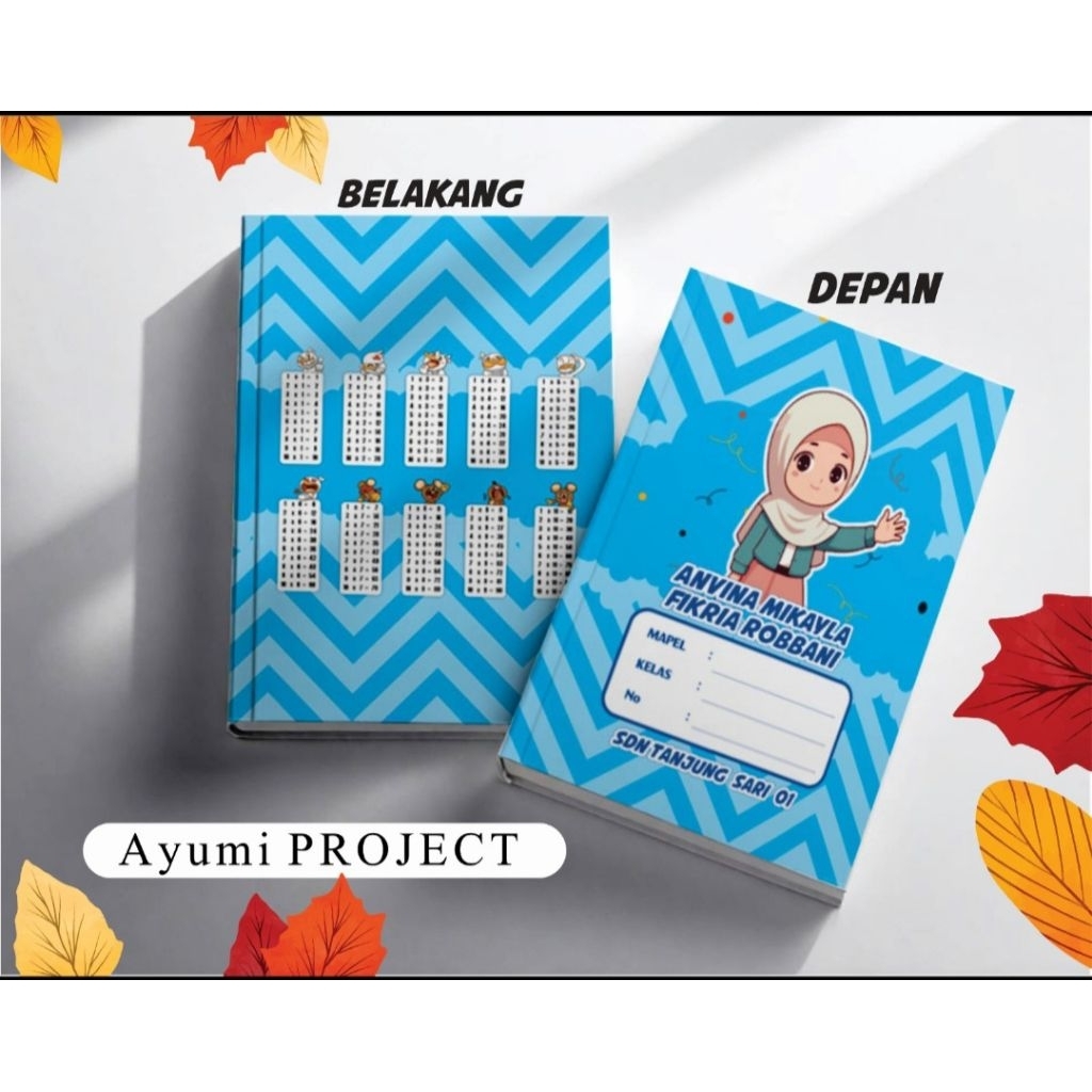 

Sampul Buku buku custom, lucu dan menarik bisa Rekues Nama dan sekolah