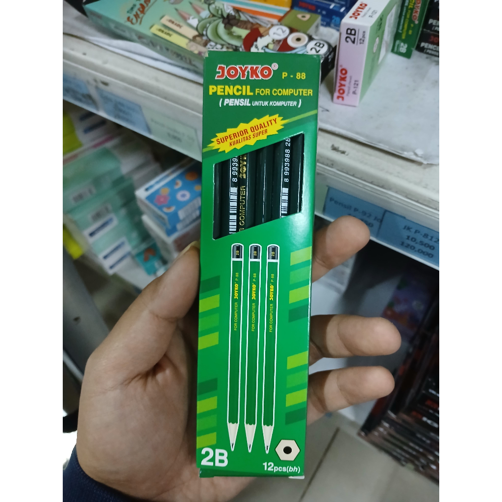

JOYKO Pencil Pensil P-88 2B 1 BOX 12 PCS