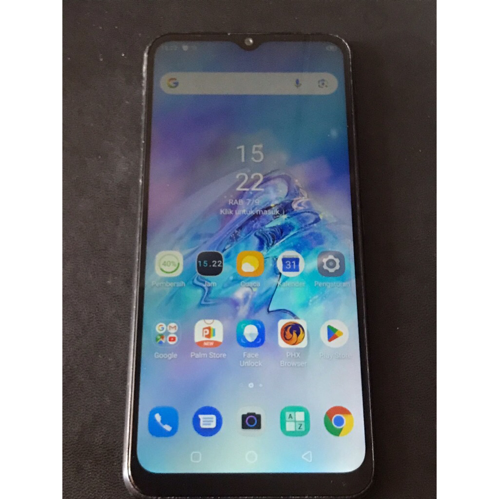 Infinix Hot 8 Ram 3 Iternal 32 ( Tanpa Box )