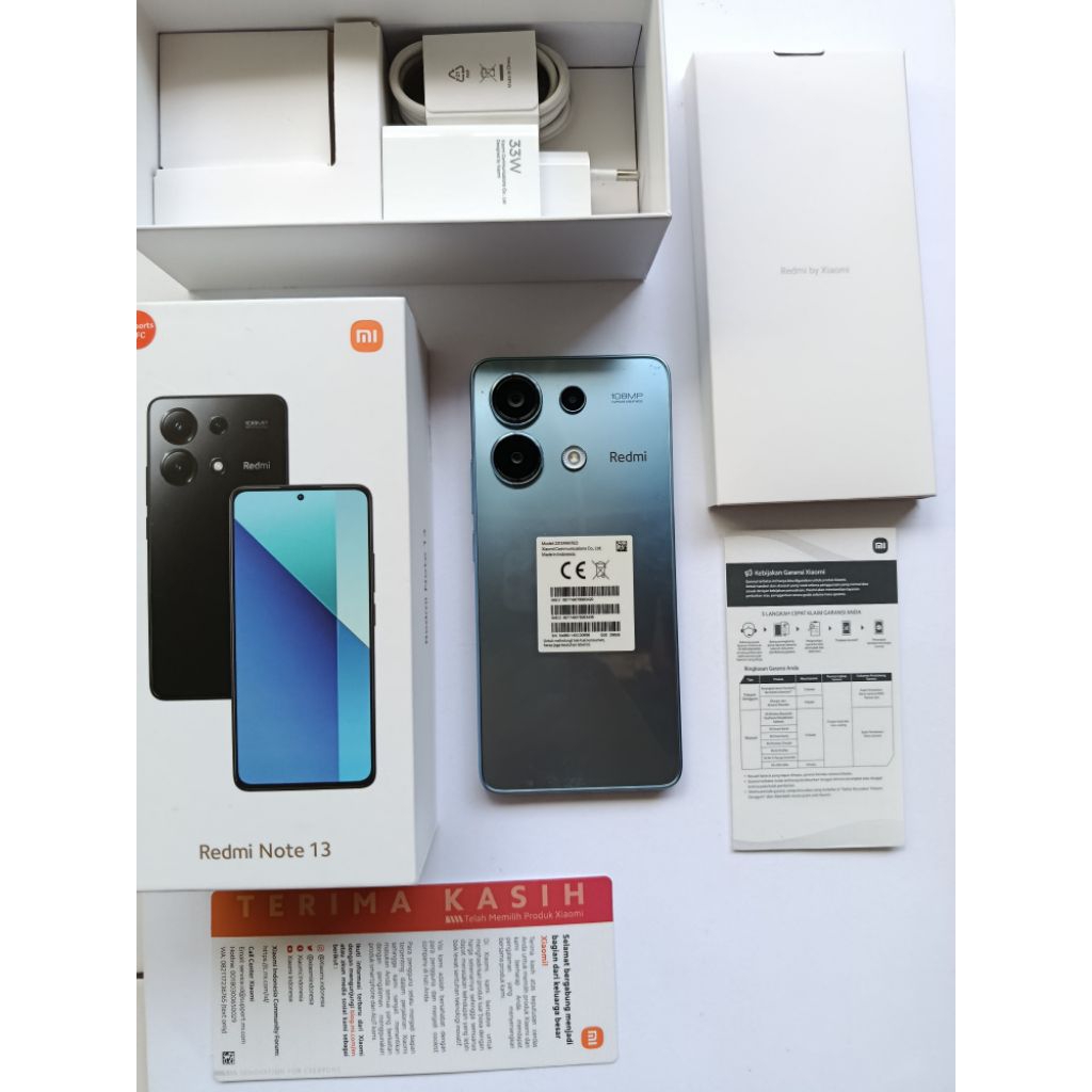 Xiaomi Redmi Note 13 8/256GB - Blue ( Bekas/Second )