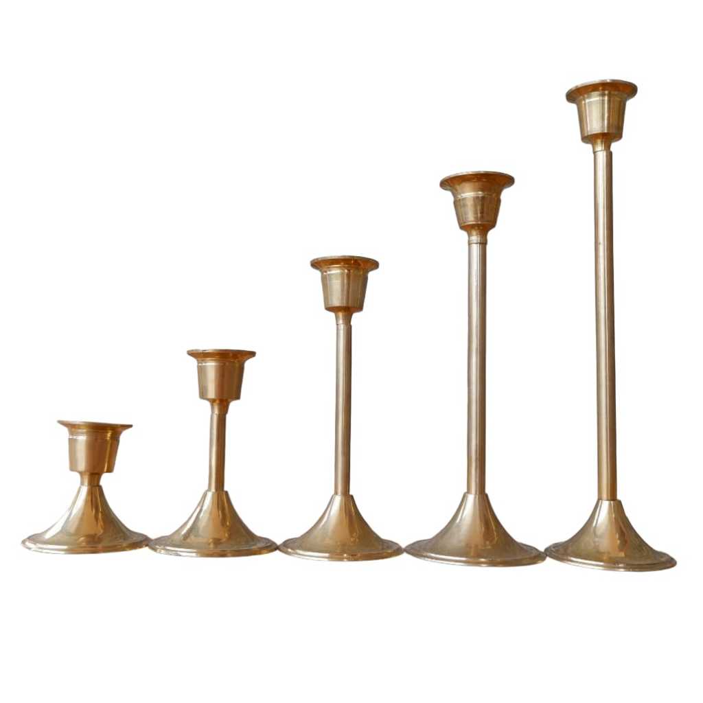 Tempat Lilin Kuningan Tempat Lilin Aesthetic