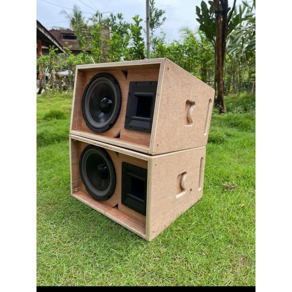 (SIAP BUNYI) Box Line Array 6 inch Single Tweeter SiapPakai