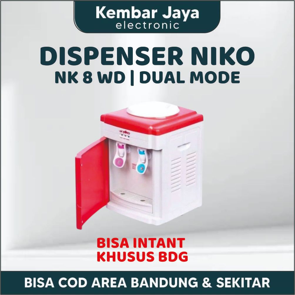 Niko NK8W / NK8WD Dispenser Air Minum / Dispenser Meja Hot and Normal