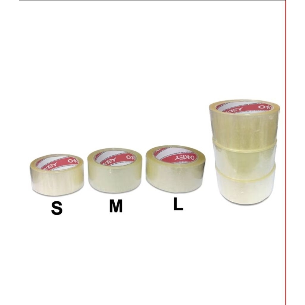 

Lakban bening 85 yard tebal