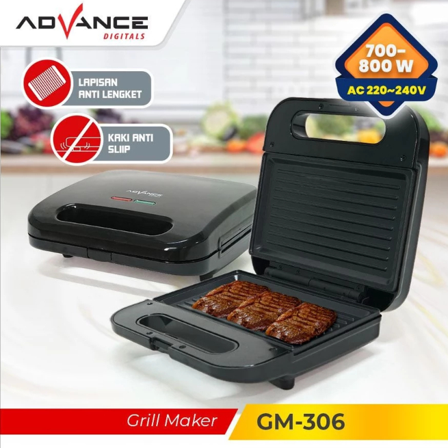 ADVANCE GRILL MAKER/CETAKAN GRILL GM 306